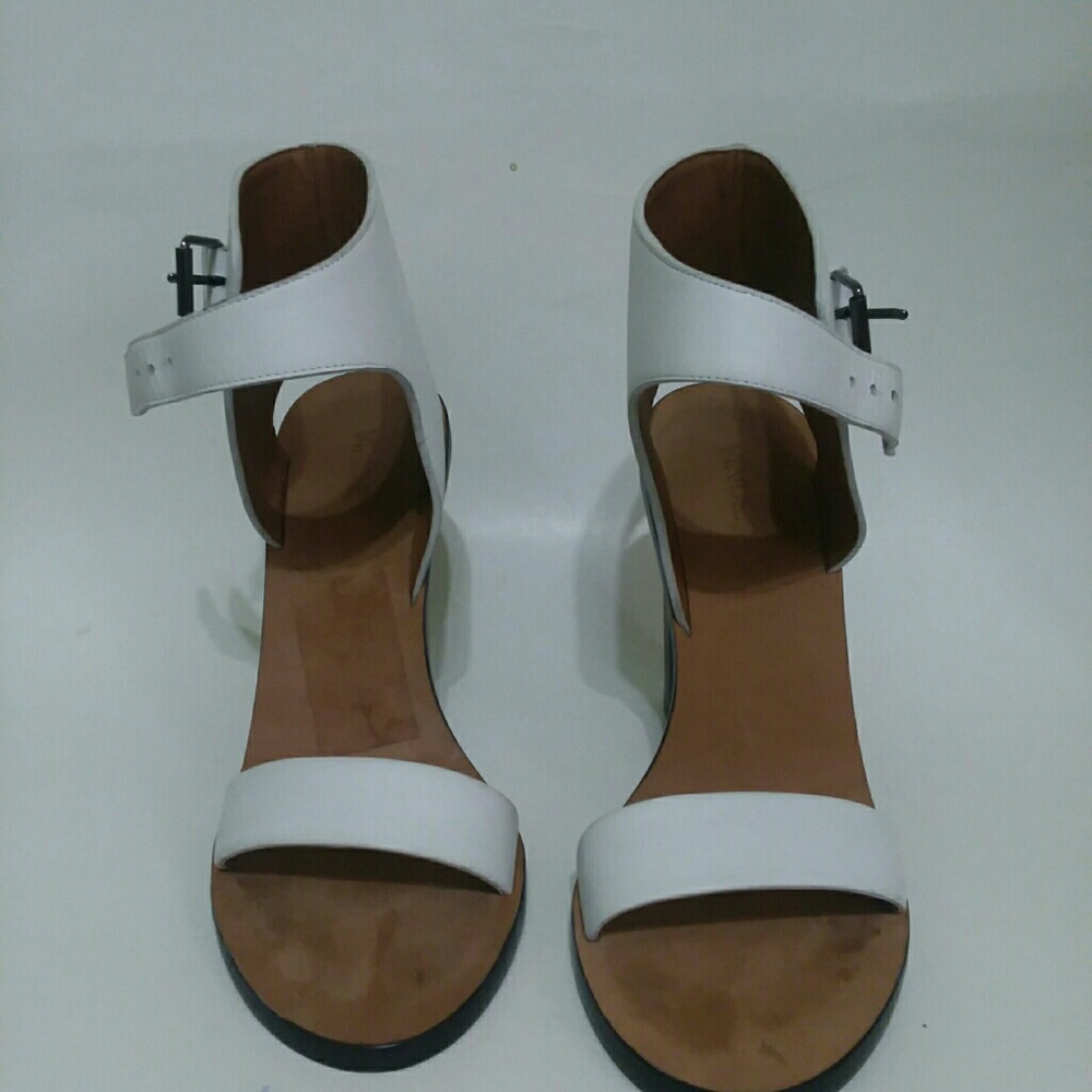 Vince Nicole Leather Ankle-Cuff Sandals Sz 8 M - Picture 3 of 6